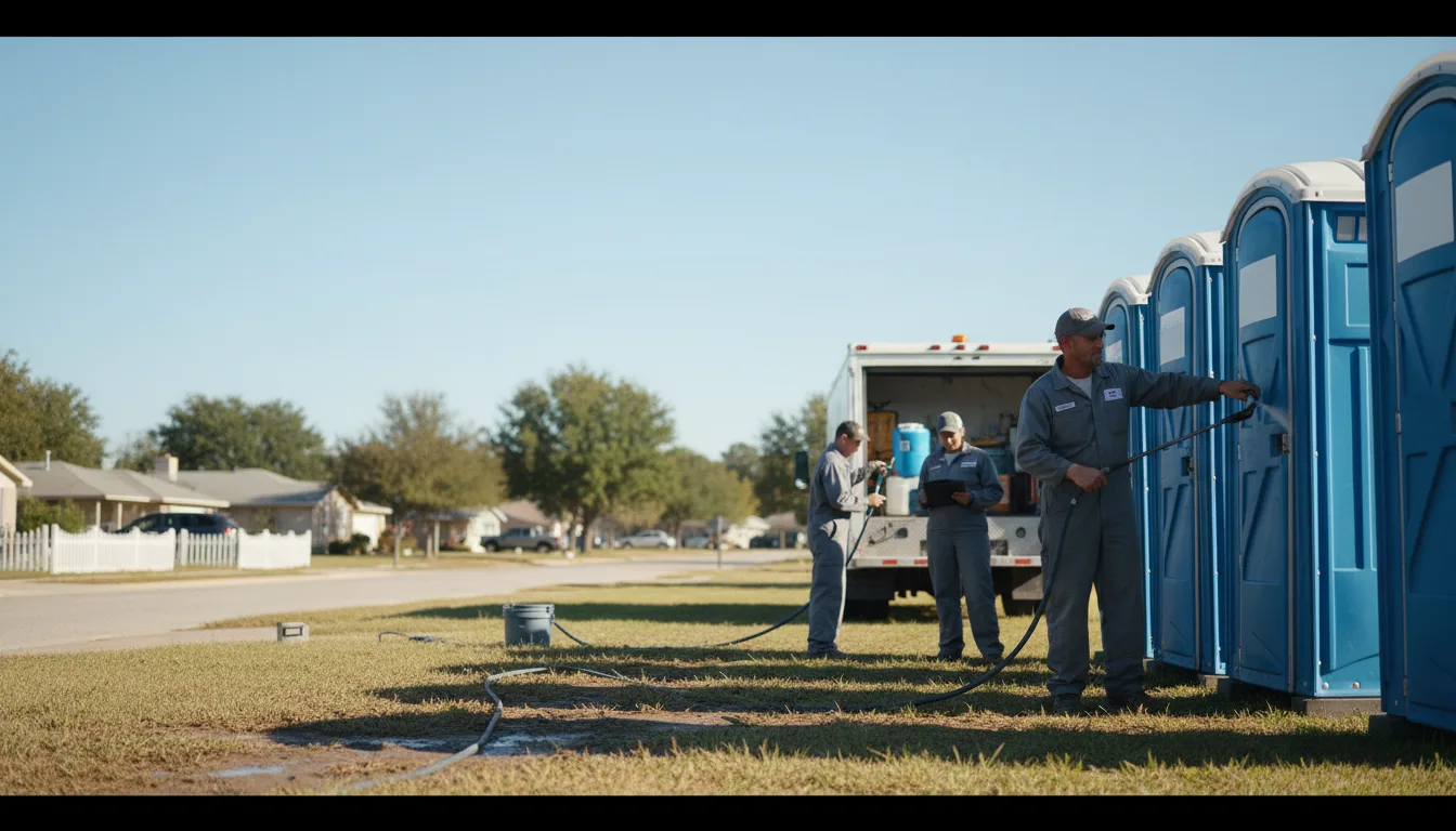 Long-Term Portable Toilet Rental in Lake Orion, MI near me